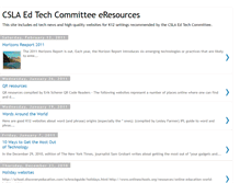 Tablet Screenshot of cslaedtecheresources.csla.net