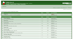 Desktop Screenshot of forum.csla.cz
